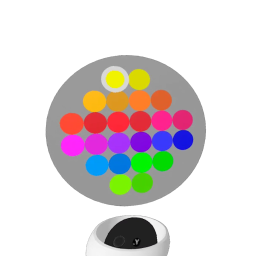 Joystick color pick icon placeholder